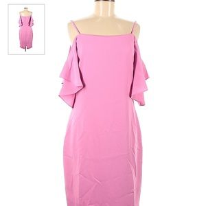 cocktail dress open shoulder/cold shoulder Laundry by Shelli segal. New w tags